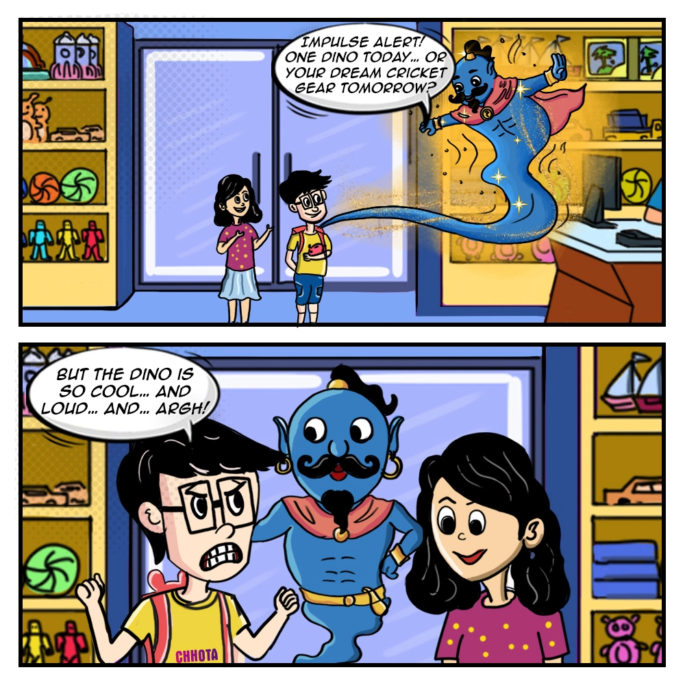KidoFin Comic Panel 2 - Making Financial Literacy Fun for Kids